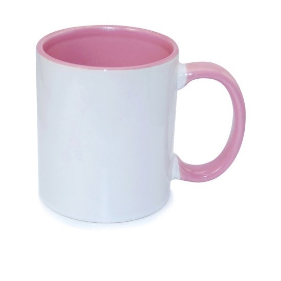 Mug sublimation poignée normal et intérieur coloré