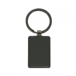 PORTE-CLE EN METAL  FORME CARREE