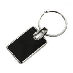 Porte-clés en Métal forme Rectangulaire