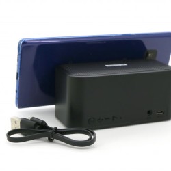 haut parleurs bluetooth - logo lumineux led