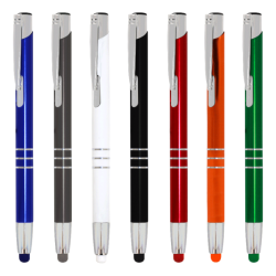 Stylo Métallique à bille Tactile