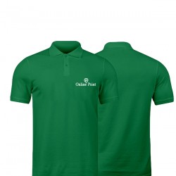 Polo Vert Manches Courtes