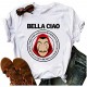 T-shirt bella ciao femme - maroc 